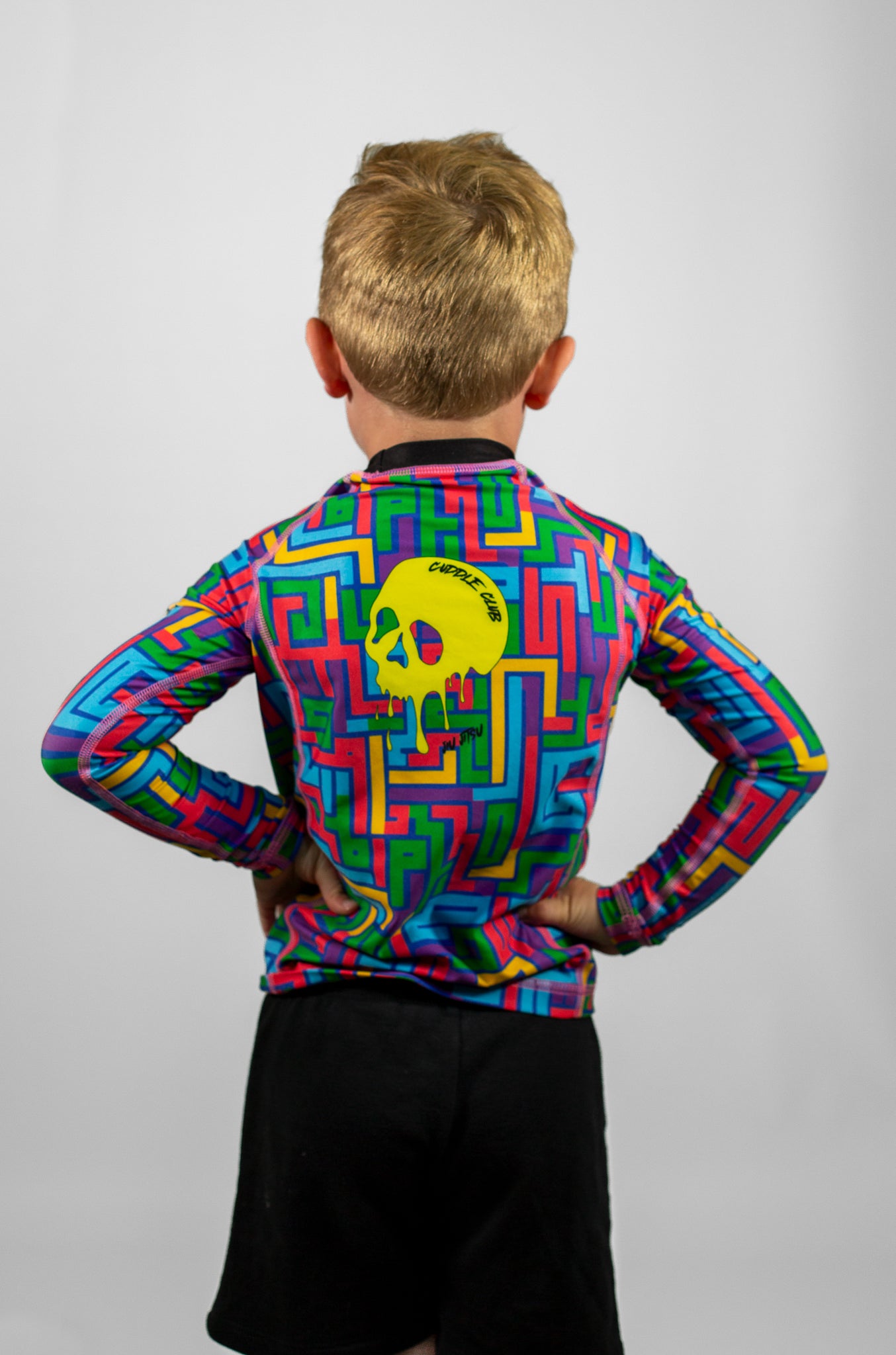 Kids - Unisex - The Maze Long Sleeve Rash Guard
