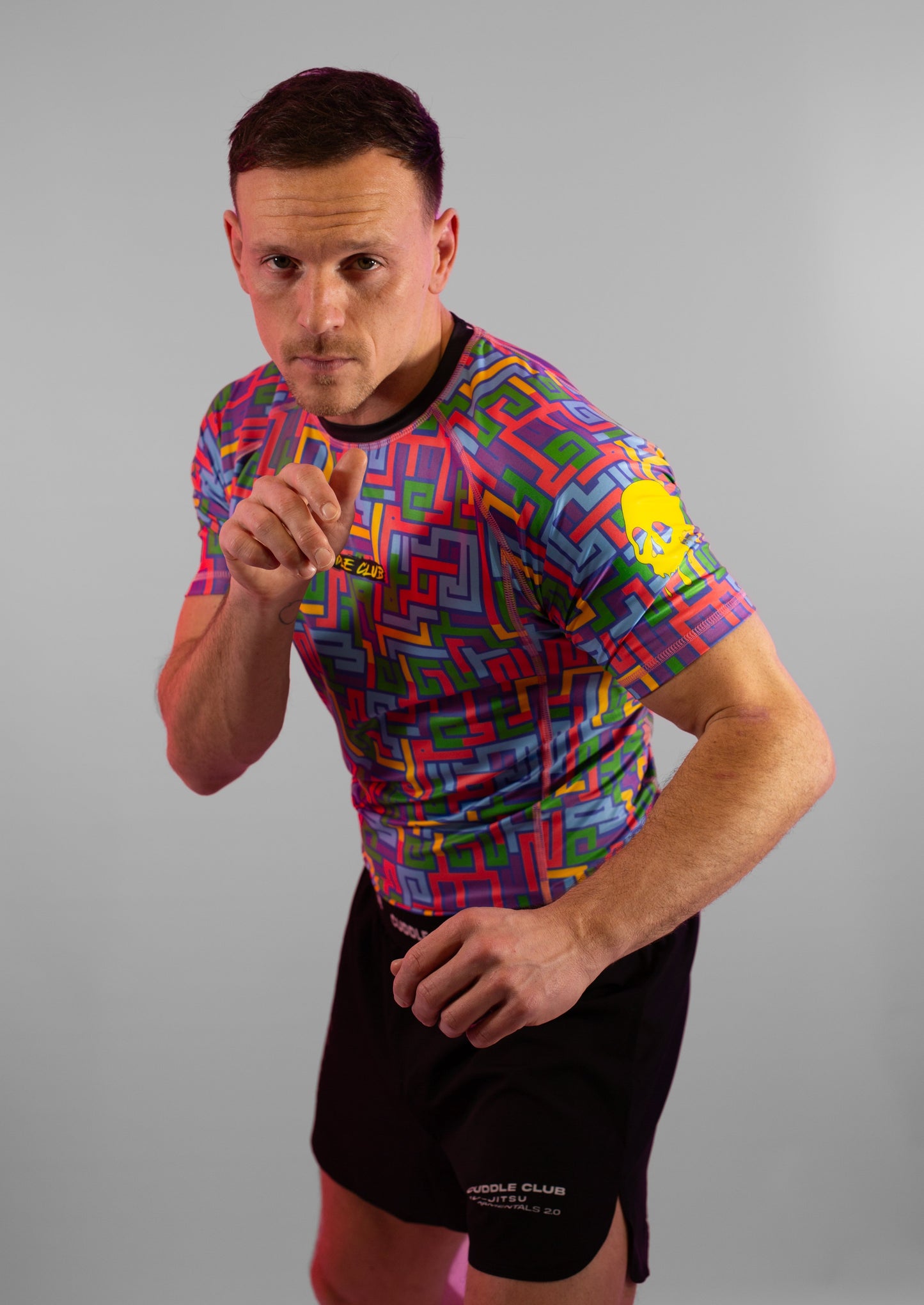 The maze rash guard