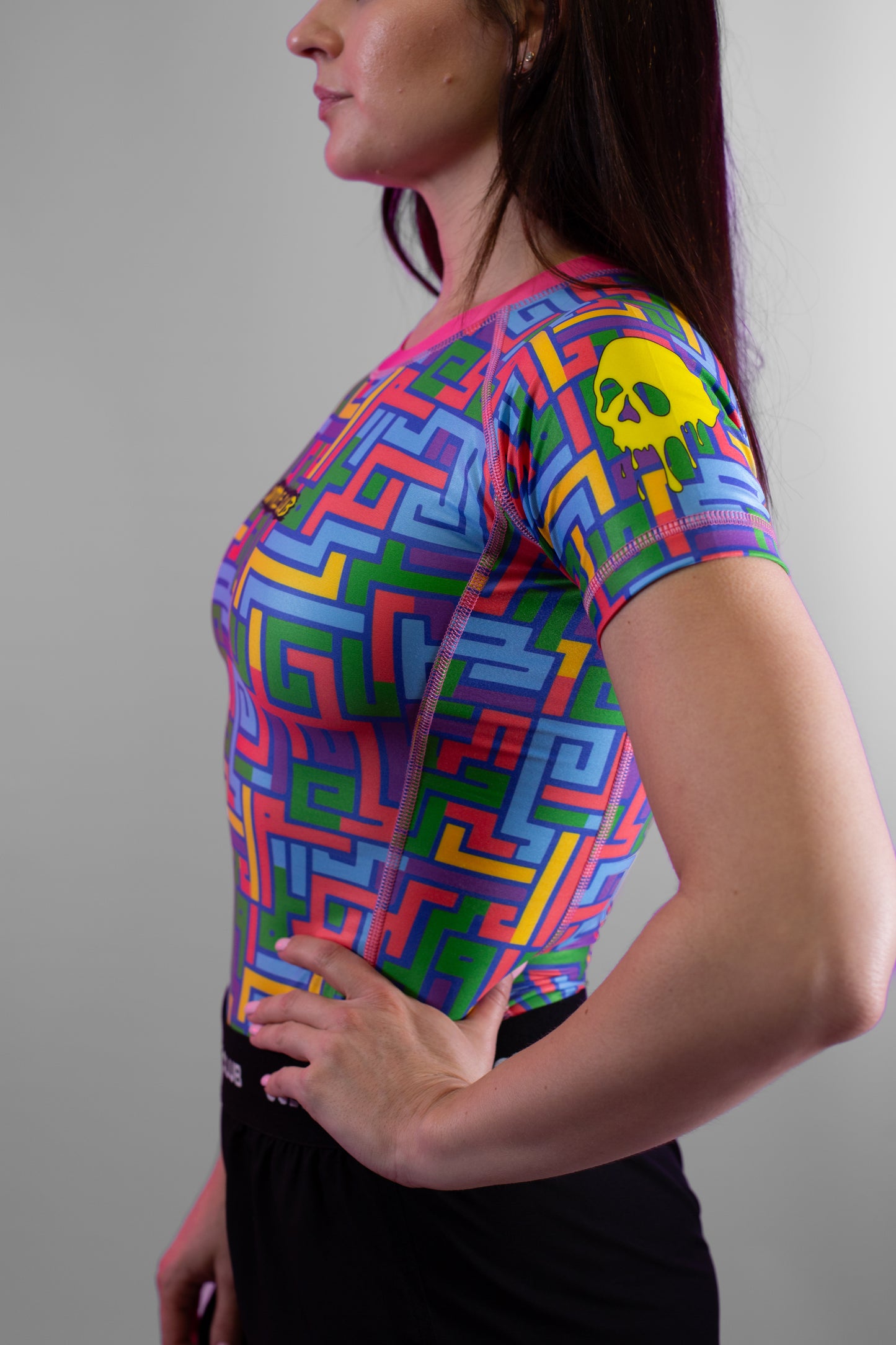 The Maze - Female Short Sleeve Rash Guard