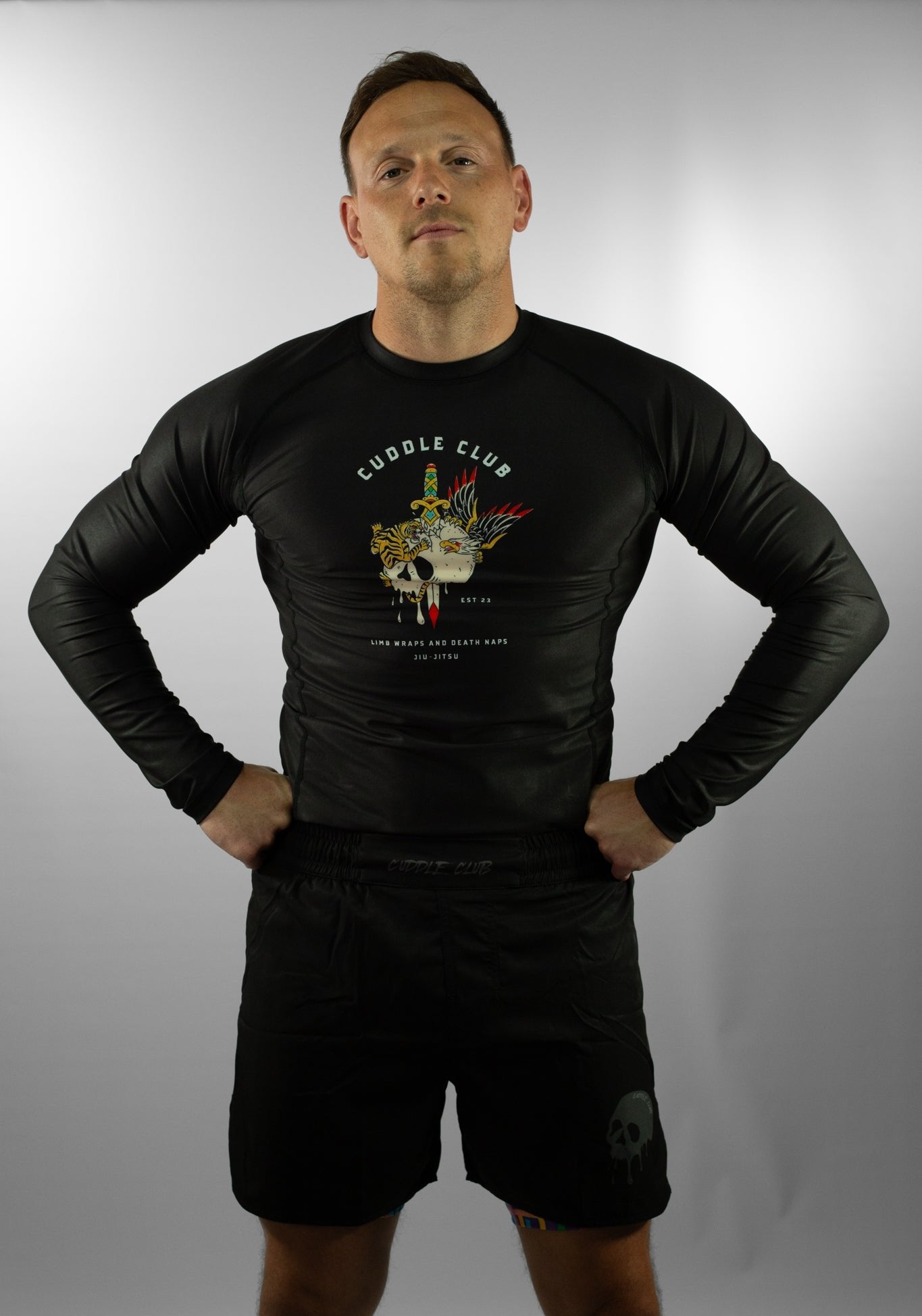 Savages - Long Sleeve Rash Guard - Black