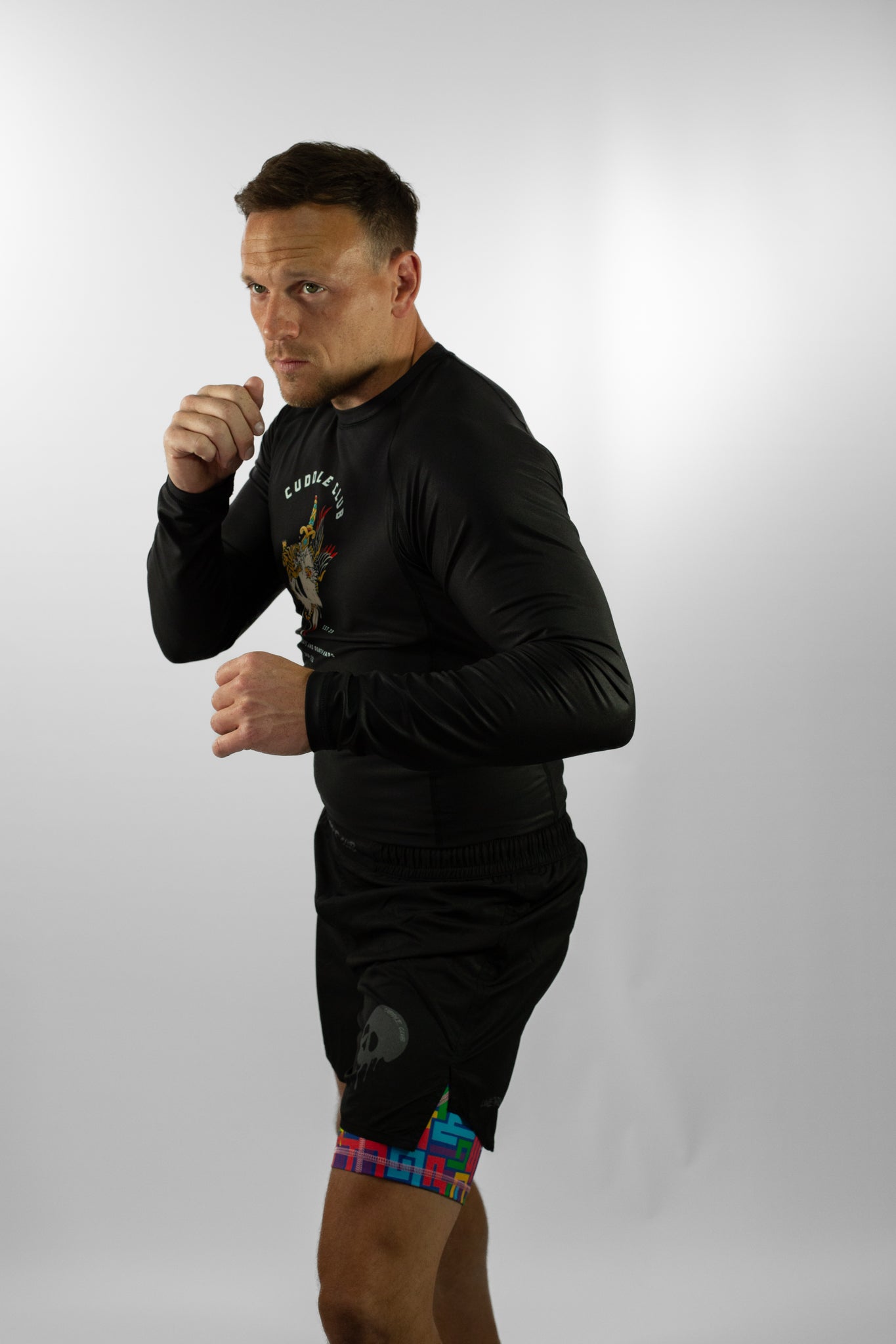 Savages - Long Sleeve Rash Guard - Black