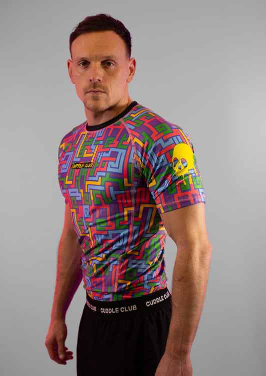 The Maze - Short Sleeve Rash Guard