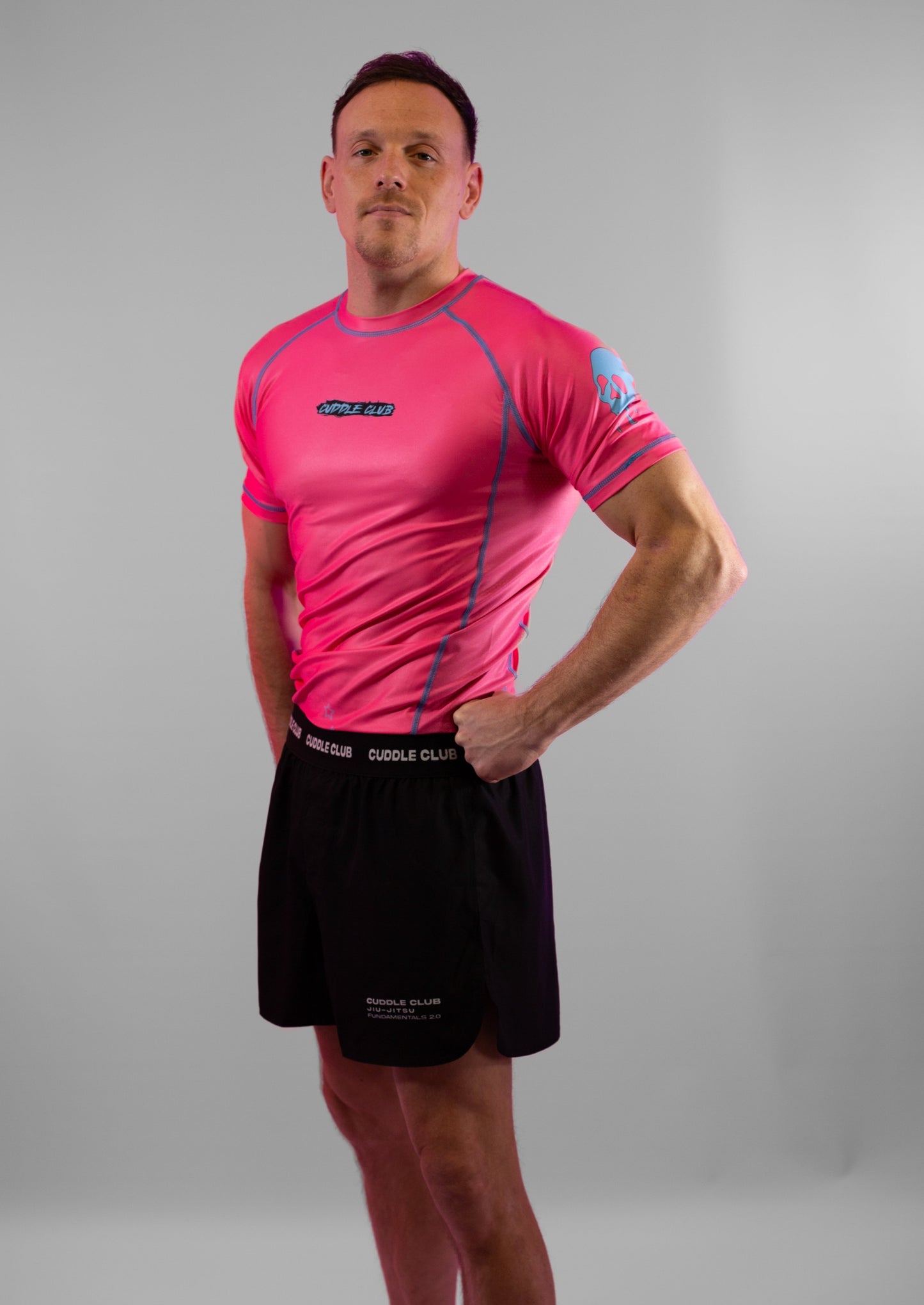 Bubble Gum Pink - Men's Rash Guard